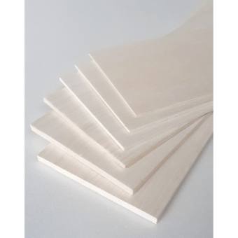 Combo 5 tấm gỗ balsa siêu nhẹ  dày 3mm, 4mm, 5mm bản100mm dài 500mm - 1000mm