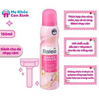 Bọt cạo lông vùng kín Balea, Bọt cạo lông Balea Đức ( 150mL ) ( Che tên khi đặt hàng )