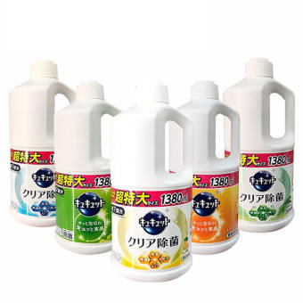 NƯỚC RỬA CHÉN ĐẬM ĐẶC KYUKYUTO KAO 1380ML CỦA NHẬT