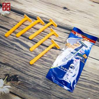 Dao cạo râu 2 lưỡi thiết kế nhỏ gọn, tiện lợi