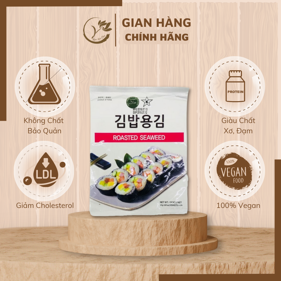 Lá rong kim bap cuộn cơm. rong biền cuộn cơm hàn quốc dùng cuộn cơm,gimbap ăn kiêng,chay
