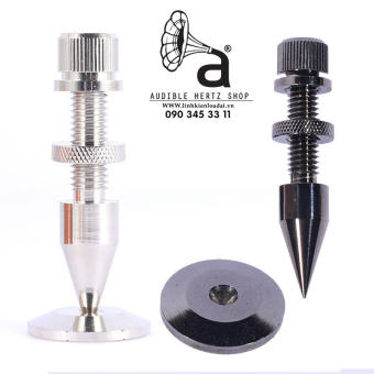 Chân đinh chén hứng bằng đồng nguyên chất mạ niken màu đen M8