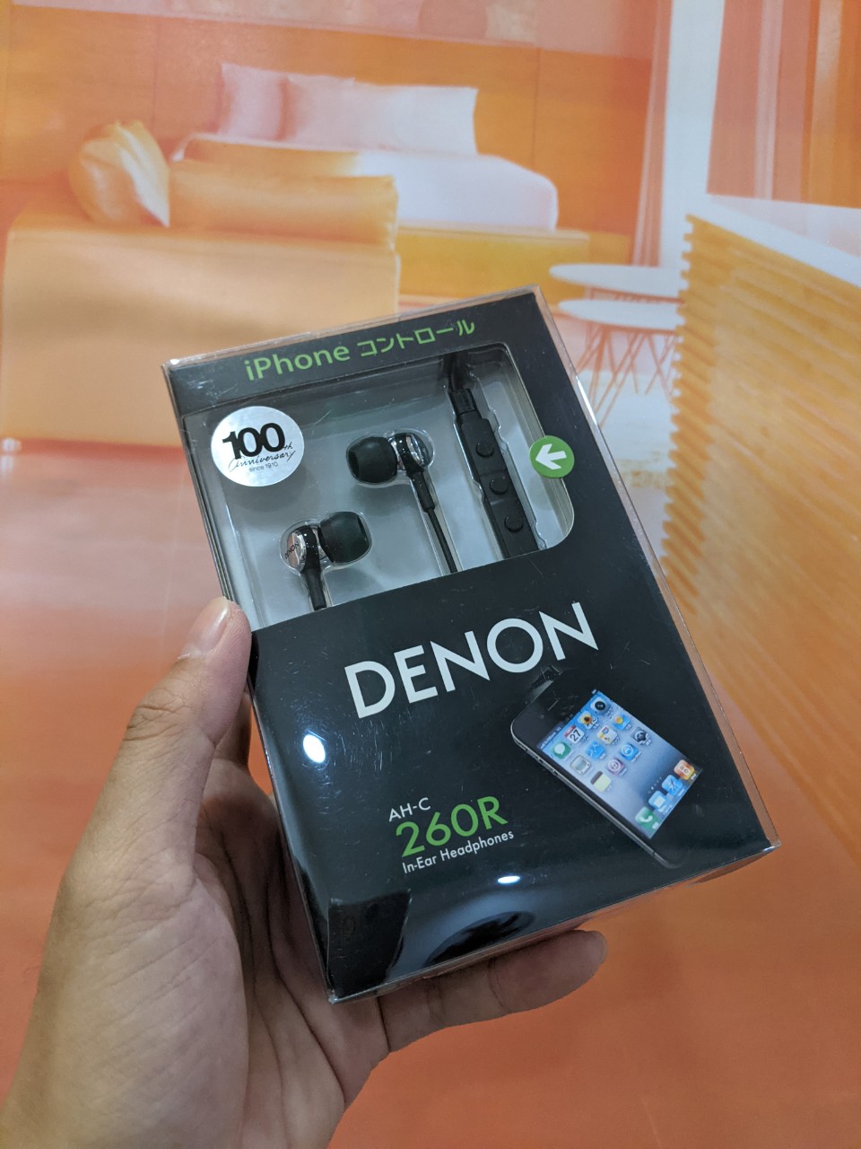 Tai nghe nhét tai Denon C260R Fullbox