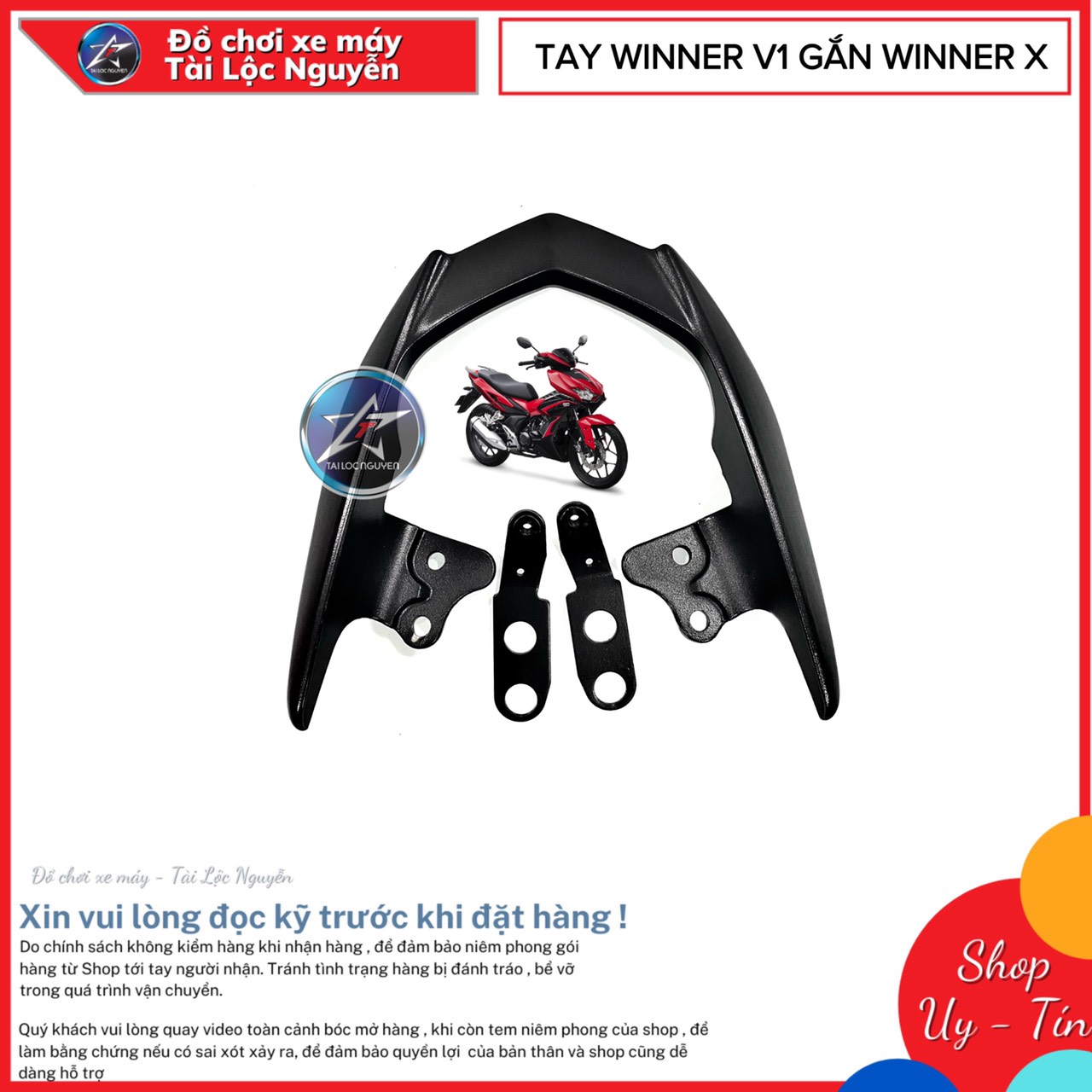 Tay dắt kiểu winner v1 cho winner x