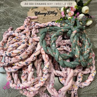 Mấn đội đầu hoa nhí??Mấn cài tóc, phụ kiện áo dài đẹp