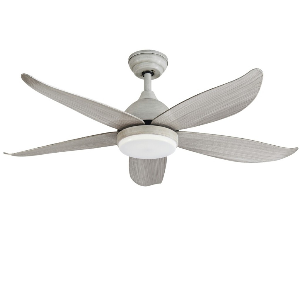 Quạt trần đèn 5 cánh,động cơ DC 6 tốc độ gió,3 chế độ đèn led,lõi đồng,có đảo chiều hút ẩm,bảo hành 5 năm
