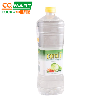 Giấm Trắng Coroli Chai Nhựa 1L