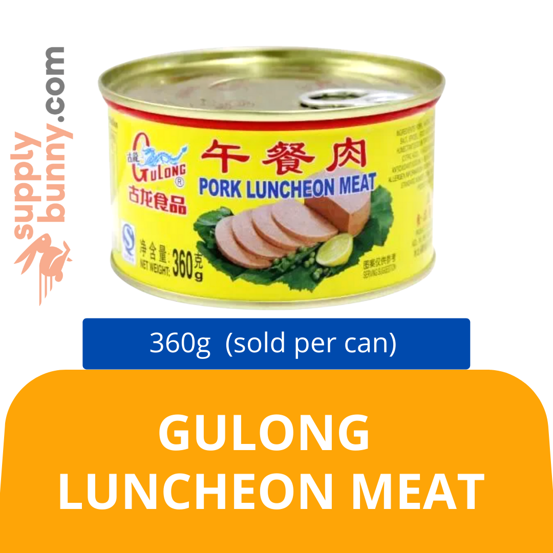 KLANG VALLEY ONLY! Gulong Luncheon Meat 360g (sold per can) 大古龙午餐肉