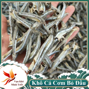 KHÔ CÁ CƠM KHÔNG ĐẦU 500GR  KHÔ CÁ CƠM SỌC ĐEN  -VỰA KHÔ MINH TRIẾT