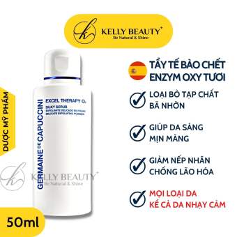 Tẩy Tế Bào Chết Enzym Oxy Tinh Khiết - Germaine ET O2 Silky Scrub - Da Sáng, Mịn Màng, Chống Lão Hóa | Kelly Beauty