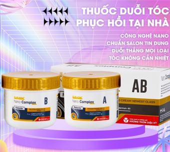 Duỗi Ép Tóc Nhỏ Lavox nano Complex 150ml * 2 - Thuận Tiện Duỗi Ngay Tại Nhà Nhanh Chóng