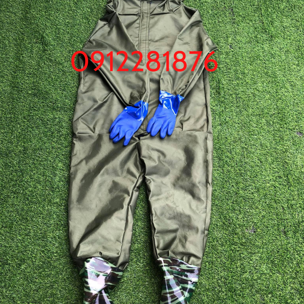 [TOP 1 LAZADA] BỘ QUẦN ÁO BẮT ONG RỪNG CHẤT KAKI DÀY 2 LỚP CAM KẾT AN TOÀN TUYỆT ĐỐI