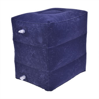 gnR40lil Gối để chân du lịch tiện dụng bơm hơi Gối Kê Chân Giường trẻ em tàu hỏa máy bay