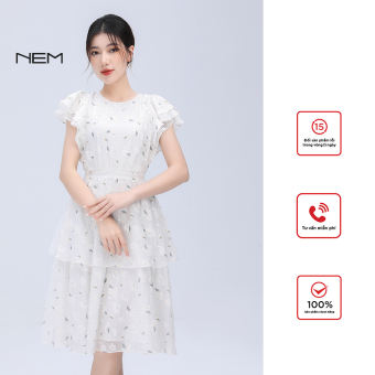 Đầm công sở NEM Fashion tay ngắn D43262
