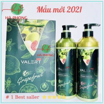 Cặp Dầu Gội Bưởi, Dầu Xả Bưởi GRAPEFRUIT PLUS Chống Rụng Tóc Phục Hồi Hư Tổn 850MLx2