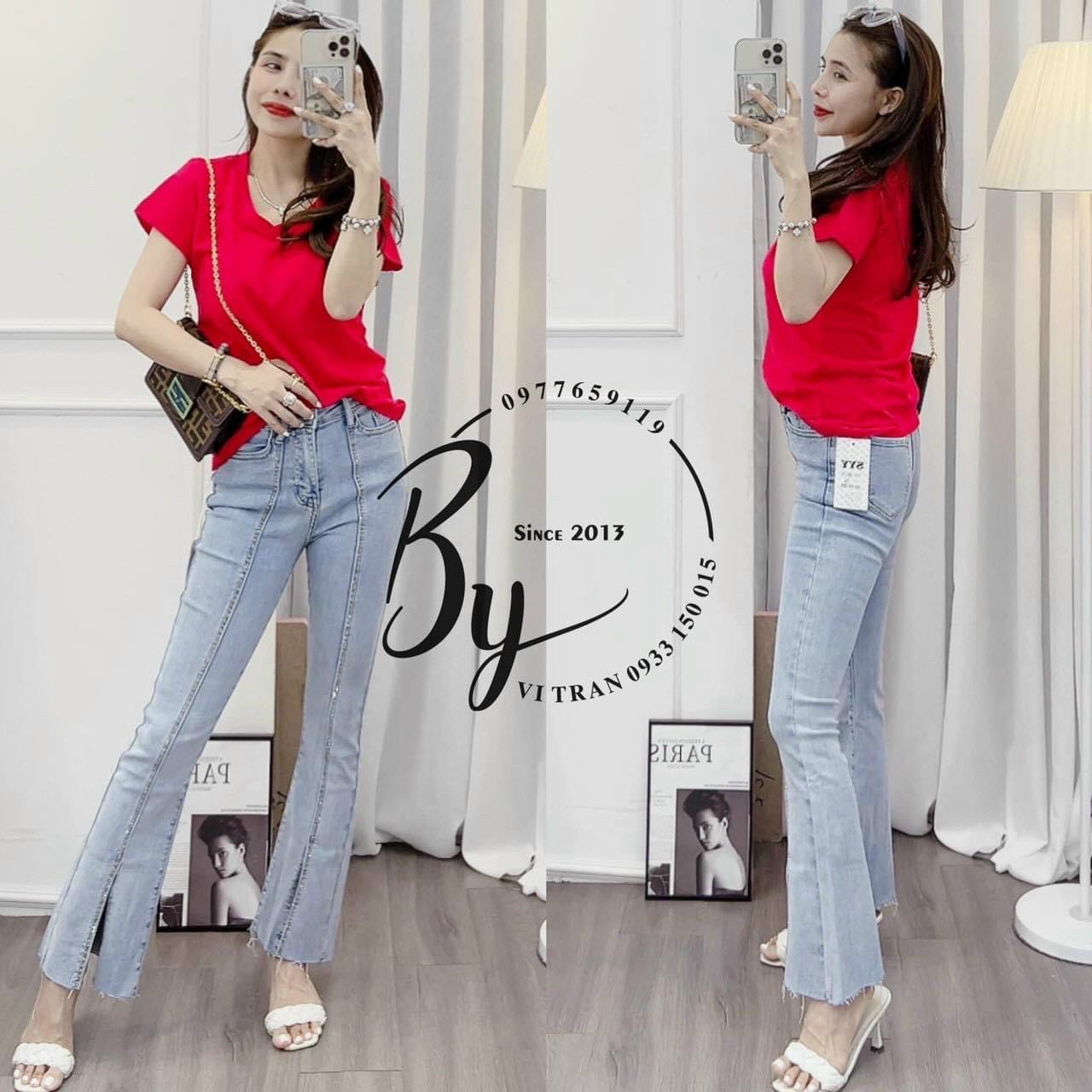 Áo thun nữ cổ tim trơn, thun giấy cổ tim nữ cổ v nữ,ly store