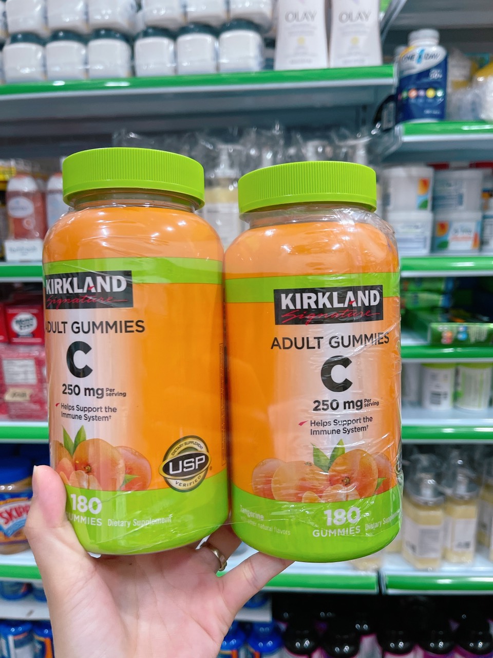 Kẹo dẻo bổ sung vitamin c gummyc 250mg của mỹ