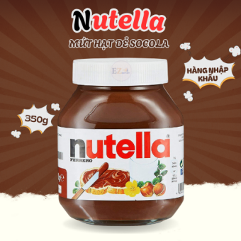 Nutella chocolate jam 350g origin: Poland glass jar  Date:03.2026