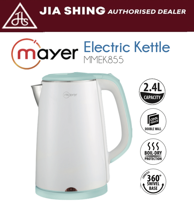 Electric Kettle White Color Keep Warm Function Double Wall Kettle 1.8L Fast Water  Teapot Hot Sale Kettle - China Electric Kettle and Keep Warm Function  Double Wall Kettle price