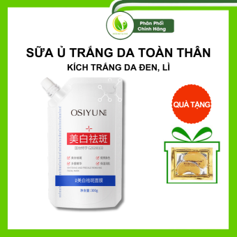 Sữa dưỡng trắng da toàn thân OSIYUN 300g, làm bong đóm nâu, trắng da, chống khô sần