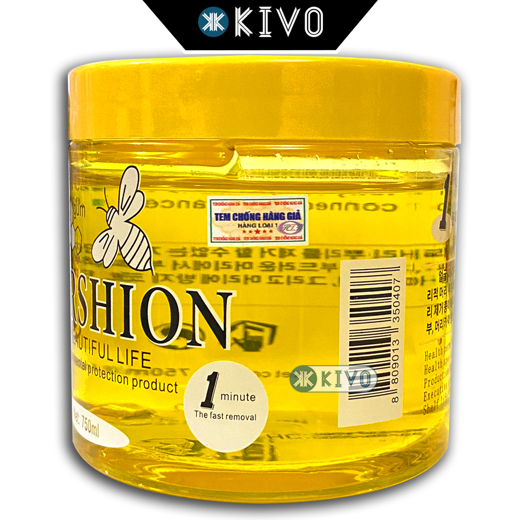 Gel Wax Lông Horshion Mật Ong + Giấy Wax Lông 100 Tờ + Que wax lông - Mỡ Trăn Triệt Lông -Tẩy Lông Nách, Chân, Tay - Wax Lông Vùng Kín An Lành/ Tẩy Lông Vùng Kín - Kem Tẩy Lông - KIVO.