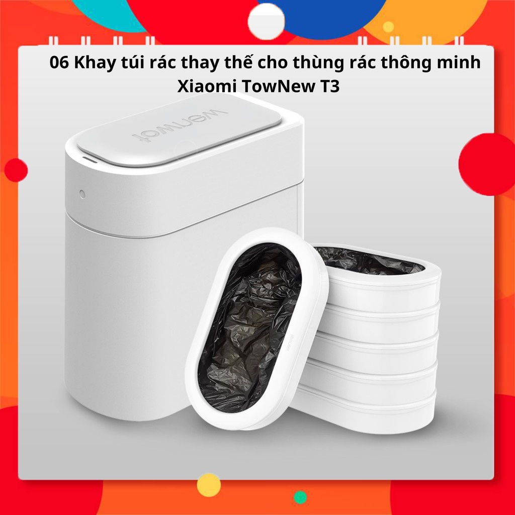 Khay túi rác thay thế cho thùng rác thông minh Xiaomi TowNew T3