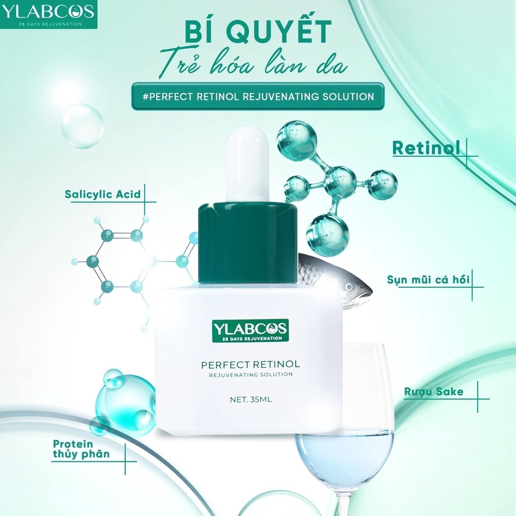 Serum tái tạo Retinol Dr Lacir chính hãng - Perfect Retinol nội mô DrLacir Ylabcos