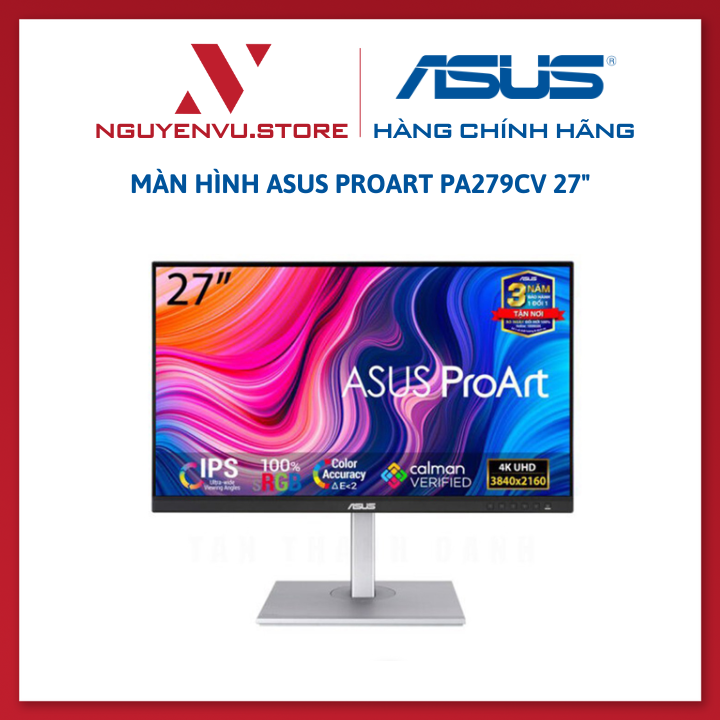 Màn hình ASUS ProArt PA279CV 27inch IPS 4K UHD 60Hz - Hàng Chính Hãng