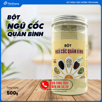 Bột ngũ cốc quân bình, các loại hạt thiên nhiên, ngũ cốc