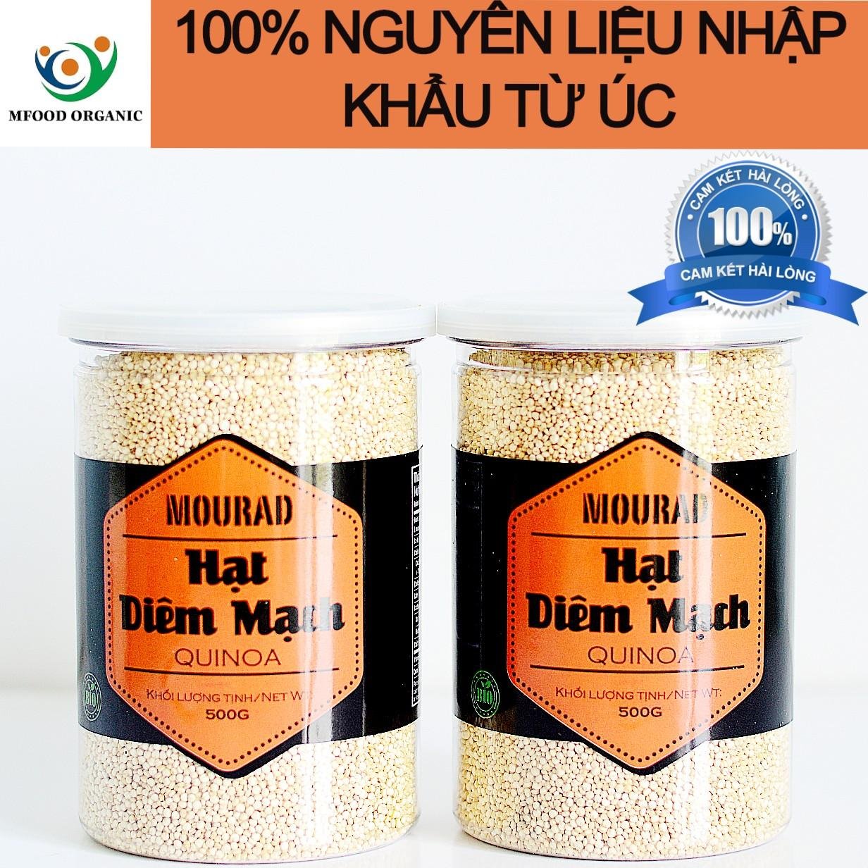 Hạt diêm mạch hũ 500g mourad's - nhập khẩu úc