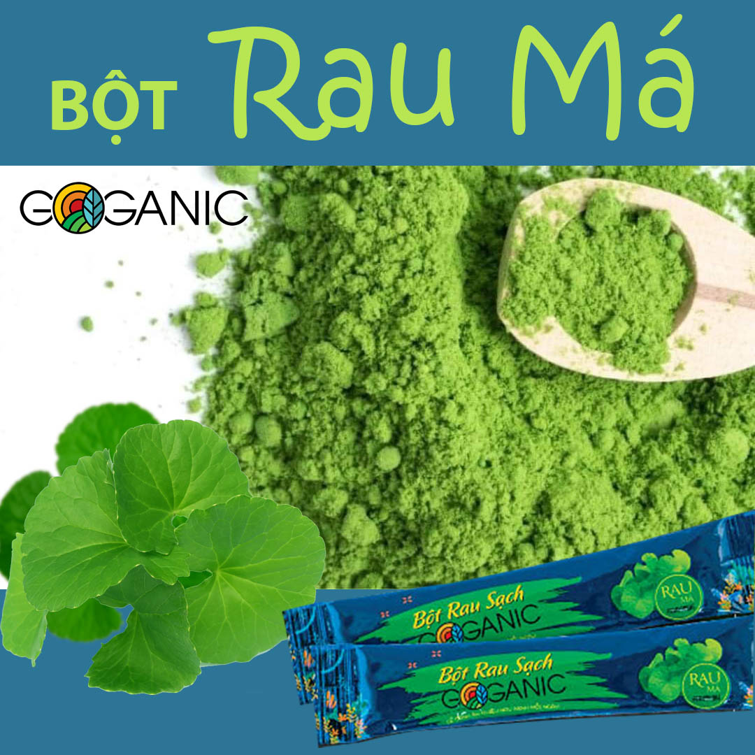 Bột rau má goganic