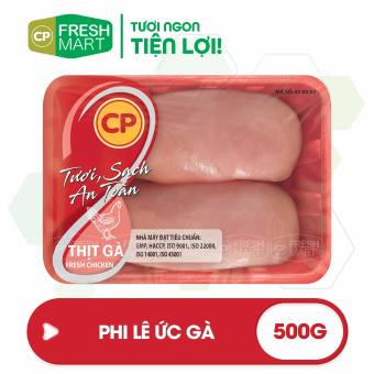 Ức Gà Phi Lê CP 500g - Thịt Gà CP Foods - Tươi ngon tiện lợi - CP Fresh Mart