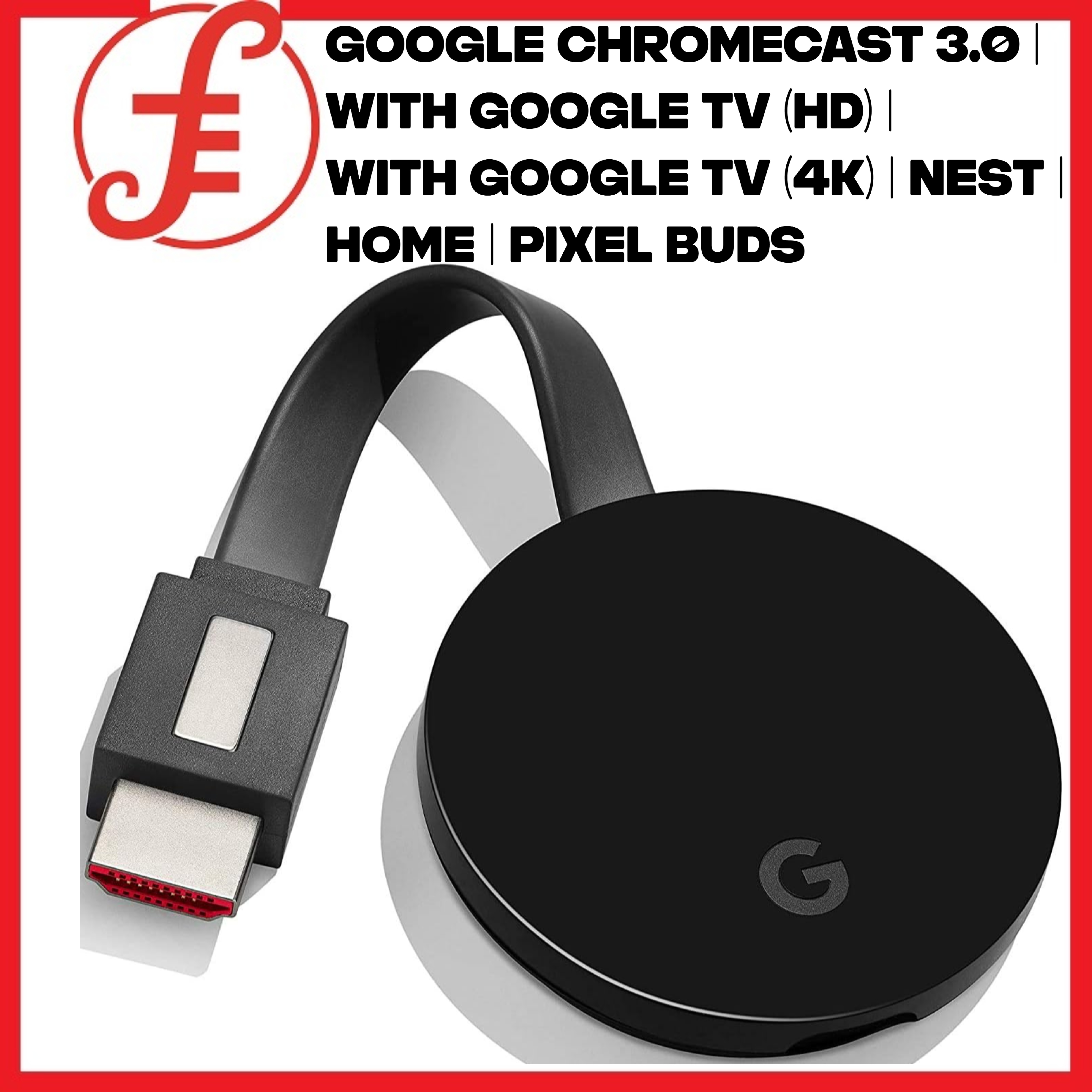 Shop Chromecast 4k at Best Prices for Your Needs | Lazada Singapore