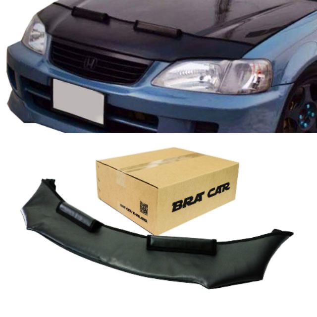 หน้ากากหนังกันหินกันแมลงหุ้มฝากระโปรงหน้ารถยนต์ Honda City Type Z ราคา 1,300 บาท*ส่งฟรี
