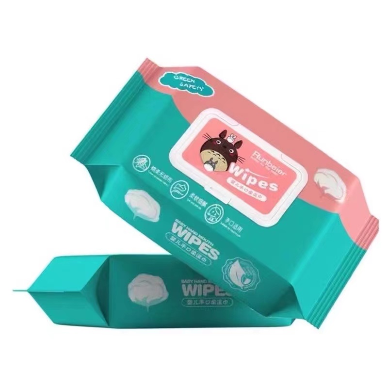 ??กระดาษเปียกเด็ก ทิชชู่เปียกเด็ก 80 แผ่น กระดาษเปียก Baby Wipes กระดาษทิชชู่เปียก สูตรน้ำบริสุทธิ์ ผ้านุ่มชุ่มชื่น