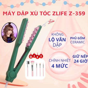 Máy dập xù bấm tóc, máy dập phồng chân tóc, máy bấm làm phồng tóc chân vuông Zlife Z359