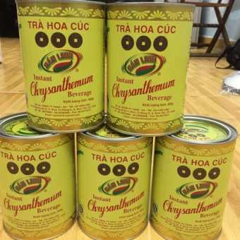 Trà hoa cúc lợi sữa hán linh 3 đồng tiền 1 hộp 400 gram