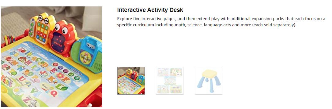 Vtech Touch And Learn Activity Desk Table Deluxe Three In One Vtech Touch And Learn Activity Desk
