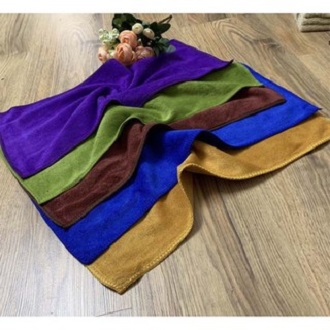 Khăn lau đầu, khăn làm nail 35*75cm, khăn lau xe ô tô đủ màu hàng lᴏại 1