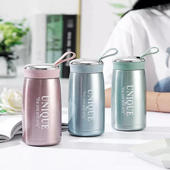 Bình giữ nhiệt có lọc trà mini nóng lạnh UNIQUE 360ml chất lượng tốt -  ly uống trà - bình nước giữ nhiệt - binh giư nhiet inox - ly giu nhiet inox - bình uống nước thép không rỉ - ly uống nước
