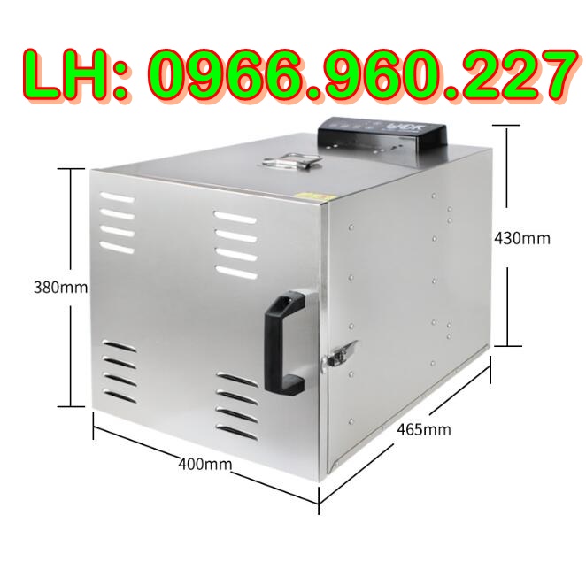 Máy sấy bằng inox304, tủ sấy 10 tầng, sấy dược liêu, thực phẩm, hoa quả