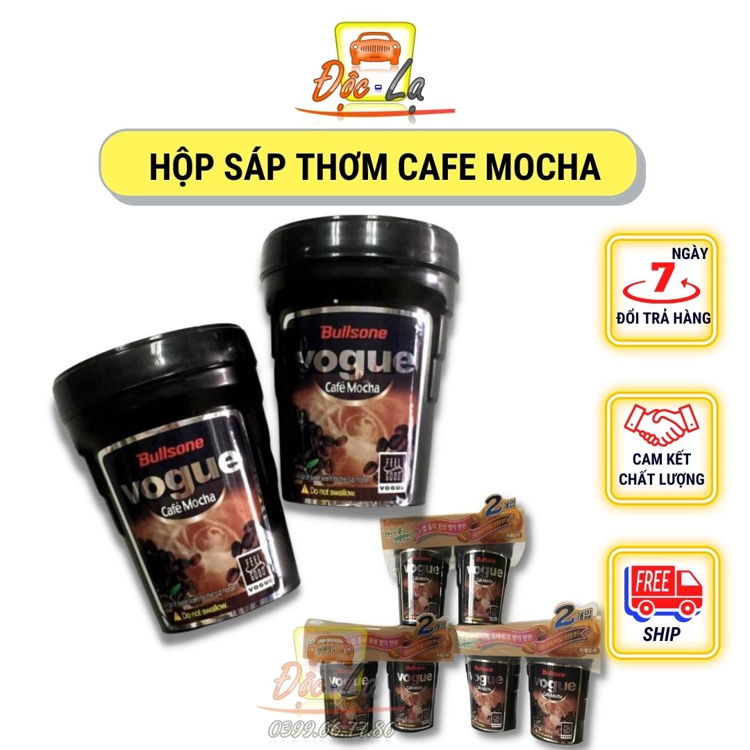 1 hộp Sáp thơm Cafe Hàn quốc Bullsone Vogue dạng cốc để trên xe hơi