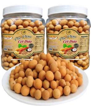 ĐẬU PHỘNG CỐT DỪA THƠM BÉO GIÒN NGON TÂN LỘC PHÁT - 1KG