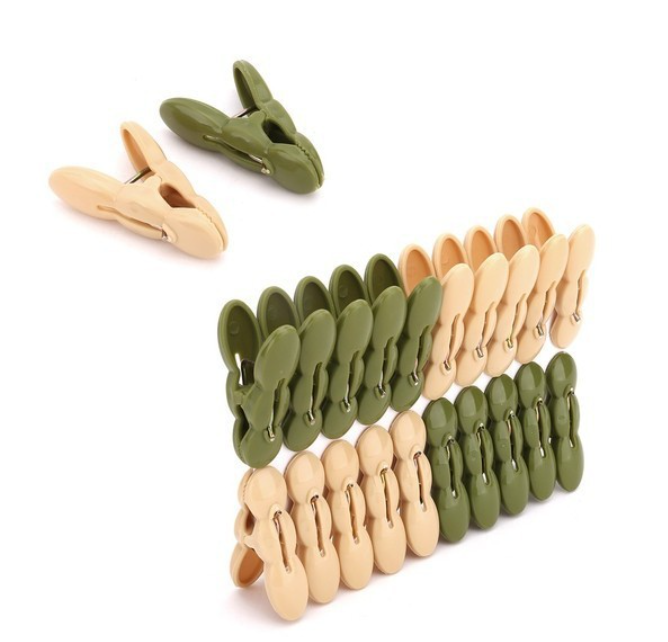 Set 20 chiếc kẹp phơi đồ nhựa Việt Nhật | Kẹp quần áo hàng sẵn hàng sẵn