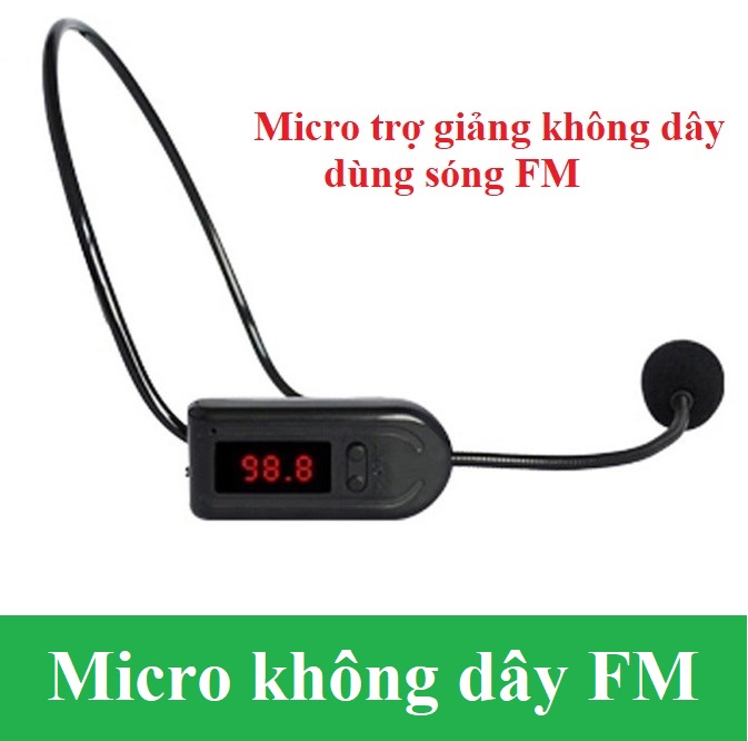 Micro không dây FM dùng cho máy trợ giảng