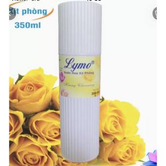 Chai xịt phòng Lymo 350ml Nước hoa xịt phòng Lymo Hương Charming Hoa Hồng Hoa Lài Xịt phòng Nước hoa xịt phòng