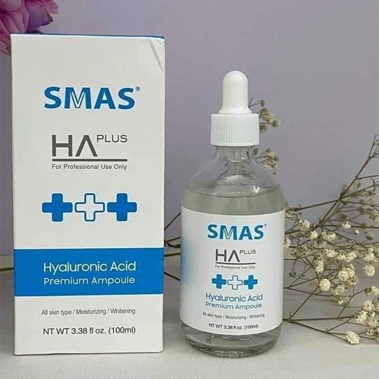 Smas HA Plus Hyaluronic acid hàn quốc tinh chất dưỡng cấp ẩm sáng da