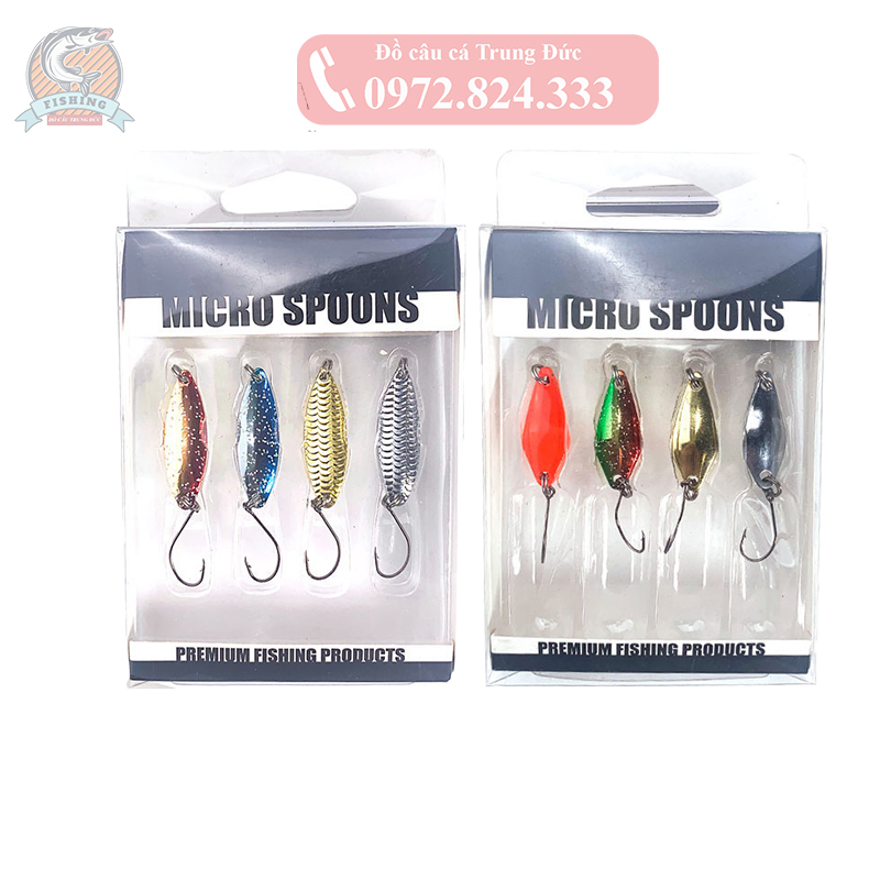 Mồi thìa lượn lure suối câu cá mương cao cấp giá rẻ