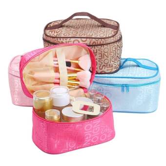 TÚI ĐỰNG MỸ PHẨM SOIGEN 21x16x15cm (Nhiều màu) - [ Túi đựng mỹ phẩm #Giỏ mỹ phẩm #túi mỹ phẩm du lịch mini #tui trang diem, tui phu kien makeup #tui do ca nhan #tui dung do lot]