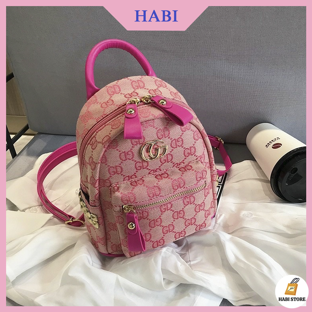Balo Nữ Thời Trang M80 Balo mini cao cấp sang trọng thiết kế vân trám siêu hot giá rẻ chất lượng